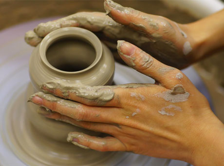 Deruta a scuola di ceramica