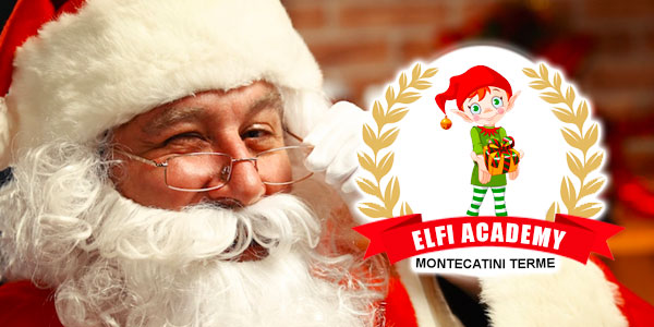Elfi Academy Montecatini Terme, incontro con Babbo Natale