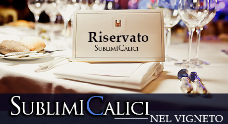 Sublimi calici tavolo riservato