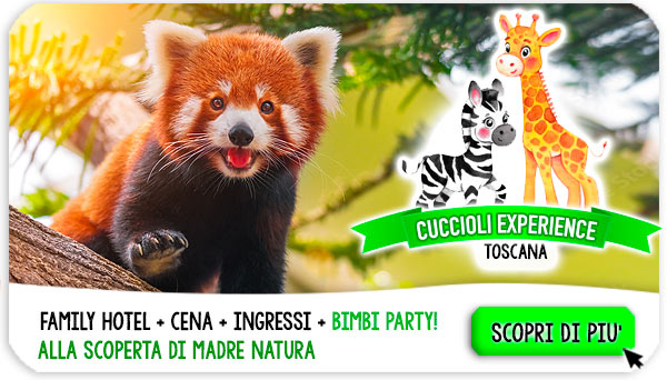 Ponte 1 maggio 2024 Cuccioli Experience Giardino Zoologico in Toscana
