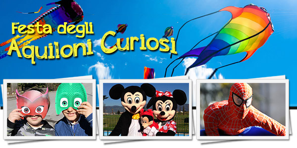 festa degli aquiloni curiosi