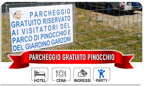 Parcheggio Parco di Pinocchio Collodi