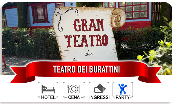 Teatro dei Burattini al Parco di Pinocchio di Collodi