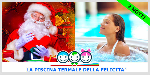 Babbo Natale e Piscina Termale