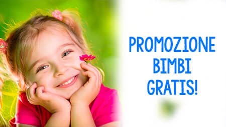 Offerte bambini gratis Sardegna Luglio 2021