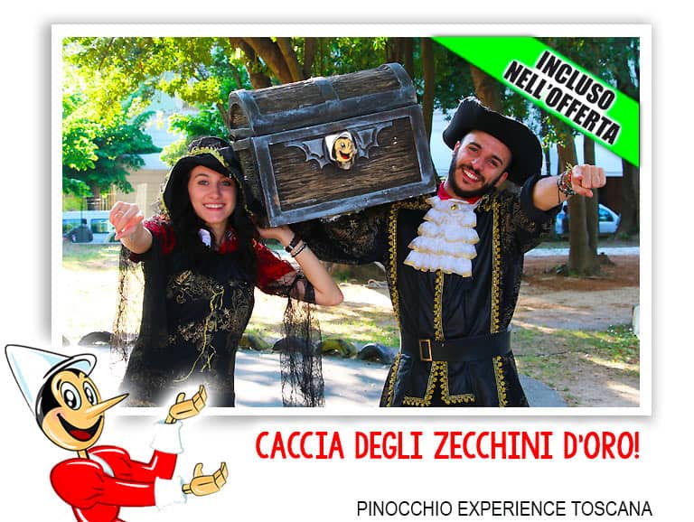 Caccia degli Zecchini d'Oro Parco di Pinocchio Collodi Toscana