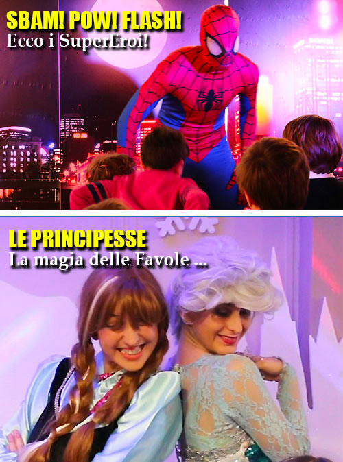 Cenone di capodanno con animazione per bambini