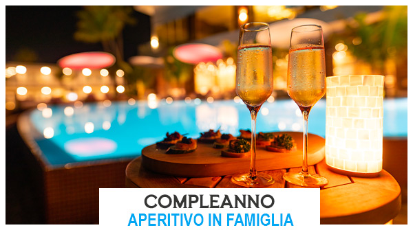 Compleanno con aperitivo in famiglia