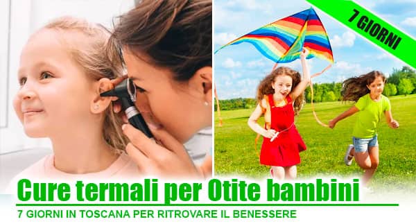 Cure termali per otite catarrale bambini e adulti