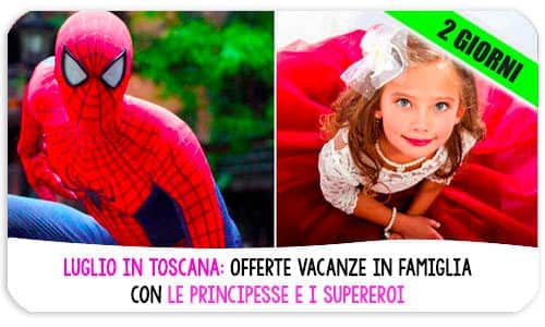 Offerte luglio 2021 vacanze famiglia con bambini in Toscana