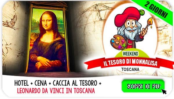 Weekend con Leonardo da Vinci in Toscana promozione famiglia