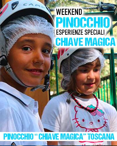 Percorso AvventuraParco di Pinocchio Collodi Toscana