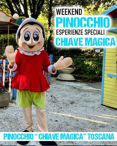 Parco di Pinocchio Collodi Toscana Pinocchio Mascotte