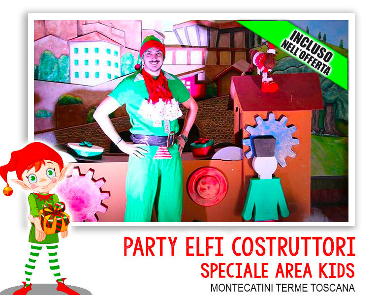 Party Elfi Costruttori - weekend con bambini Natale 2024