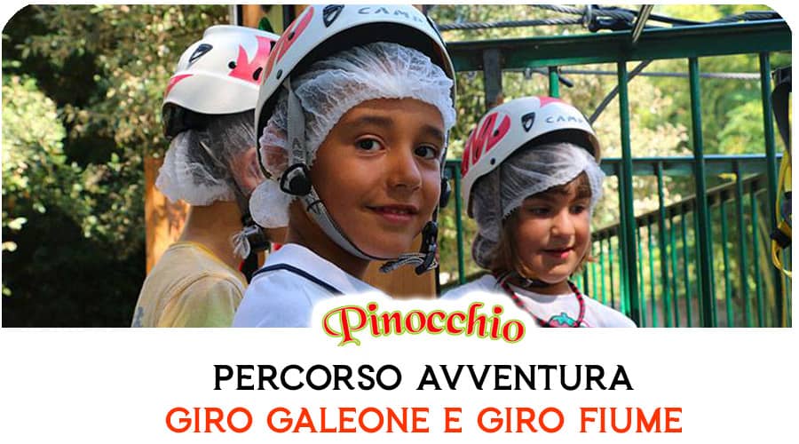 Percorso Avventura Parco di Pinocchio