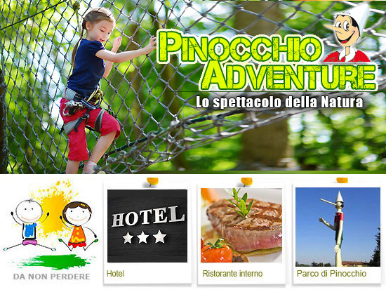 Pinocchio Adventure Parco Avventura di Collodi
