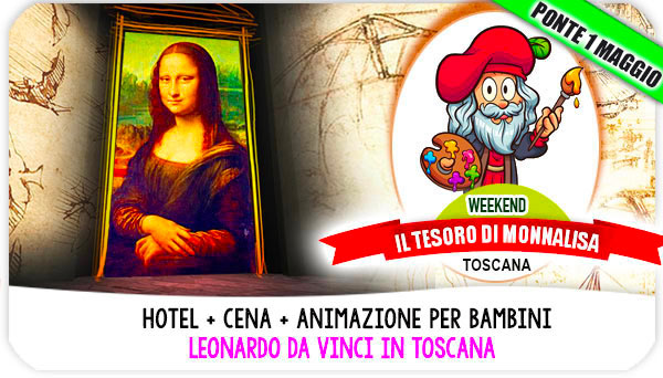 Ponte 1 maggio Toscana con Leonardo da Vinci