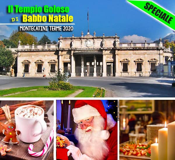 Il tempio Goloso di Babbo Natale per le vacanze del ponte 8 dicembre