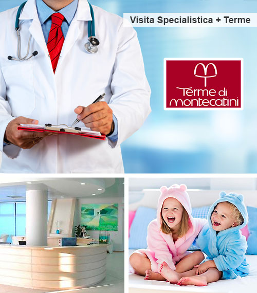 Visita medico termale e accesso area pediatrica termale