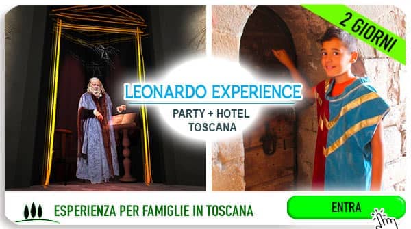 Weekend per bambini con Leonardo da Vinci in Toscana