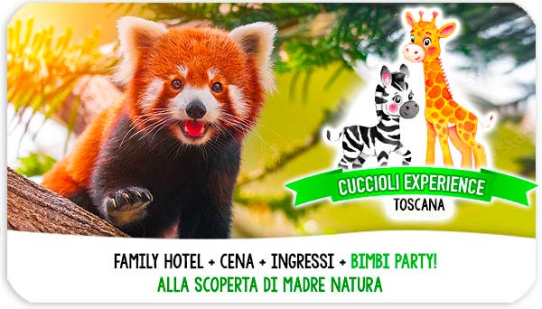 Zoo di Pistoia offerta famiglia weekend